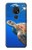 W3898 Sea Turtle Funda Carcasa Case y Caso Del Tirón Funda para Nokia 7.2