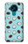 W3860 Coconut Dot Pattern Funda Carcasa Case y Caso Del Tirón Funda para Nokia 3.4