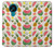 W3883 Fruit Pattern Funda Carcasa Case y Caso Del Tirón Funda para Nokia 3.4