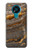 W3886 Gray Marble Rock Funda Carcasa Case y Caso Del Tirón Funda para Nokia 3.4