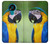 W3888 Macaw Face Bird Funda Carcasa Case y Caso Del Tirón Funda para Nokia 3.4