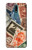 W3900 Stamps Funda Carcasa Case y Caso Del Tirón Funda para Nokia 2.4
