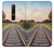 W3866 Railway Straight Train Track Funda Carcasa Case y Caso Del Tirón Funda para Nokia 6.1, Nokia 6 2018