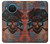 W3895 Pirate Skull Metal Funda Carcasa Case y Caso Del Tirón Funda para Nokia X20