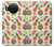 W3883 Fruit Pattern Funda Carcasa Case y Caso Del Tirón Funda para Nokia X10