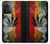 W3890 Reggae Rasta Flag Smoke Funda Carcasa Case y Caso Del Tirón Funda para OnePlus Ace