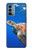 W3898 Sea Turtle Funda Carcasa Case y Caso Del Tirón Funda para OnePlus Nord N200 5G