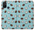 W3860 Coconut Dot Pattern Funda Carcasa Case y Caso Del Tirón Funda para OnePlus Nord N10 5G