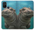 W3871 Cute Baby Hippo Hippopotamus Funda Carcasa Case y Caso Del Tirón Funda para OnePlus Nord N10 5G