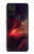 W3897 Red Nebula Space Funda Carcasa Case y Caso Del Tirón Funda para OnePlus Nord N10 5G