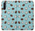 W3860 Coconut Dot Pattern Funda Carcasa Case y Caso Del Tirón Funda para OnePlus Nord