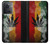 W3890 Reggae Rasta Flag Smoke Funda Carcasa Case y Caso Del Tirón Funda para OnePlus 10R