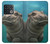 W3871 Cute Baby Hippo Hippopotamus Funda Carcasa Case y Caso Del Tirón Funda para OnePlus 10 Pro