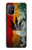 W3890 Reggae Rasta Flag Smoke Funda Carcasa Case y Caso Del Tirón Funda para OnePlus 8T