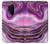 W3896 Purple Marble Gold Streaks Funda Carcasa Case y Caso Del Tirón Funda para OnePlus 8 Pro