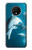 W3878 Dolphin Funda Carcasa Case y Caso Del Tirón Funda para OnePlus 7T
