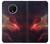 W3897 Red Nebula Space Funda Carcasa Case y Caso Del Tirón Funda para OnePlus 7T