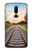 W3866 Railway Straight Train Track Funda Carcasa Case y Caso Del Tirón Funda para OnePlus 6