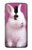W3870 Cute Baby Bunny Funda Carcasa Case y Caso Del Tirón Funda para OnePlus 6