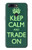 W3862 Keep Calm and Trade On Funda Carcasa Case y Caso Del Tirón Funda para OnePlus 5T