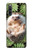 W3863 Pygmy Hedgehog Dwarf Hedgehog Paint Funda Carcasa Case y Caso Del Tirón Funda para Sony Xperia 10 IV