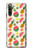 W3883 Fruit Pattern Funda Carcasa Case y Caso Del Tirón Funda para Sony Xperia 10 IV