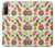 W3883 Fruit Pattern Funda Carcasa Case y Caso Del Tirón Funda para Sony Xperia 10 IV