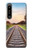 W3866 Railway Straight Train Track Funda Carcasa Case y Caso Del Tirón Funda para Sony Xperia 1 IV