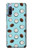 W3860 Coconut Dot Pattern Funda Carcasa Case y Caso Del Tirón Funda para Sony Xperia 10 III Lite