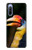 W3876 Colorful Hornbill Funda Carcasa Case y Caso Del Tirón Funda para Sony Xperia 10 III Lite