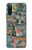 W3909 Vintage Poster Funda Carcasa Case y Caso Del Tirón Funda para Sony Xperia 10 III