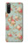 W3910 Vintage Rose Funda Carcasa Case y Caso Del Tirón Funda para Sony Xperia 10 III