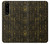 W3869 Ancient Egyptian Hieroglyphic Funda Carcasa Case y Caso Del Tirón Funda para Sony Xperia 5 III