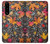 W3889 Maple Leaf Funda Carcasa Case y Caso Del Tirón Funda para Sony Xperia 5 III