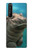 W3871 Cute Baby Hippo Hippopotamus Funda Carcasa Case y Caso Del Tirón Funda para Sony Xperia 1 III