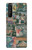 W3909 Vintage Poster Funda Carcasa Case y Caso Del Tirón Funda para Sony Xperia 1 III