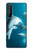 W3878 Dolphin Funda Carcasa Case y Caso Del Tirón Funda para Sony Xperia 1 II