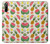 W3883 Fruit Pattern Funda Carcasa Case y Caso Del Tirón Funda para Sony Xperia L4