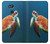 W3899 Sea Turtle Funda Carcasa Case y Caso Del Tirón Funda para Sony Xperia XA2
