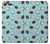 W3860 Coconut Dot Pattern Funda Carcasa Case y Caso Del Tirón Funda para Sony Xperia XZ Premium