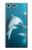 W3878 Dolphin Funda Carcasa Case y Caso Del Tirón Funda para Sony Xperia XZ Premium