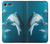 W3878 Dolphin Funda Carcasa Case y Caso Del Tirón Funda para Sony Xperia XZ Premium