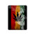 W3890 Reggae Rasta Flag Smoke Funda Carcasa Case para iPad Pro 11 (2021,2020,2018, 3rd, 2nd, 1st)