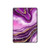 W3896 Purple Marble Gold Streaks Funda Carcasa Case para iPad Pro 10.5, iPad Air (2019, 3rd)