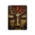 W3874 Buddha Face Ohm Symbol Funda Carcasa Case para iPad Pro 12.9 (2022,2021,2020,2018, 3rd, 4th, 5th, 6th)