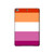 W3887 Lesbian Pride Flag Funda Carcasa Case para iPad mini 4, iPad mini 5, iPad mini 5 (2019)