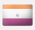 W3887 Lesbian Pride Flag Funda Carcasa Case para MacBook Air 13″ - A1369, A1466