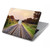 W3866 Railway Straight Train Track Funda Carcasa Case para MacBook Pro Retina 13″ - A1425, A1502