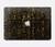 W3869 Ancient Egyptian Hieroglyphic Funda Carcasa Case para MacBook Pro 13″ - A1706, A1708, A1989, A2159, A2289, A2251, A2338