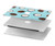 W3860 Coconut Dot Pattern Funda Carcasa Case para MacBook Pro 14 M1,M2,M3 (2021,2023) - A2442, A2779, A2992, A2918